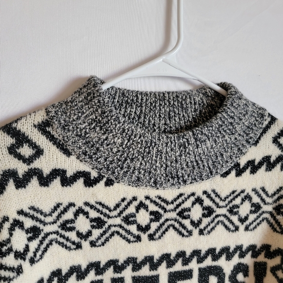 A New Day Cheers! Knit Sweater Winter Holiday New Years Ski - Picture 5 of 15